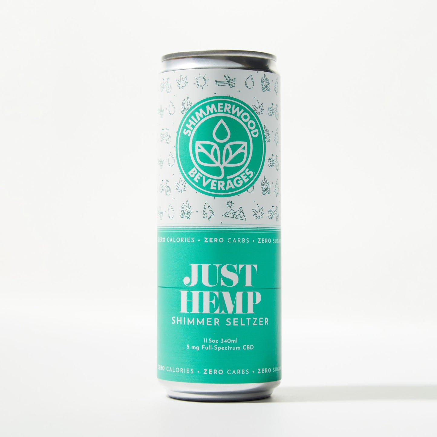 Shimmerwood - Just Hemp - CBD Seltzer - 8/12/24 Packs