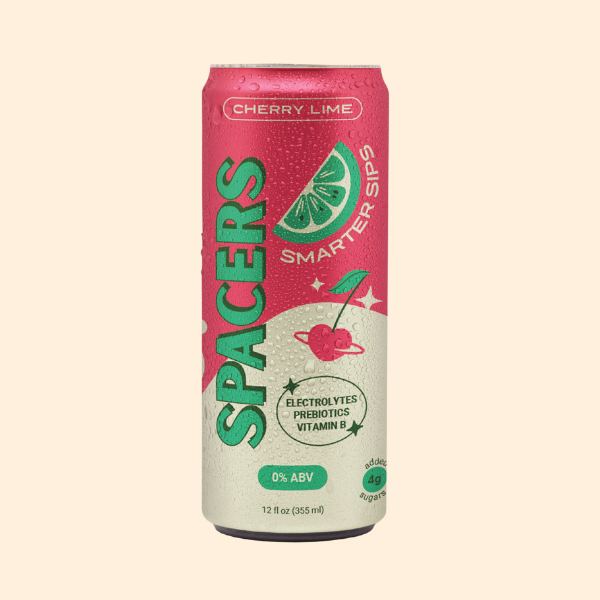 Spacers - Cherry Lime Alcohol-Free Functional RTD Beverage - (12 oz cans)