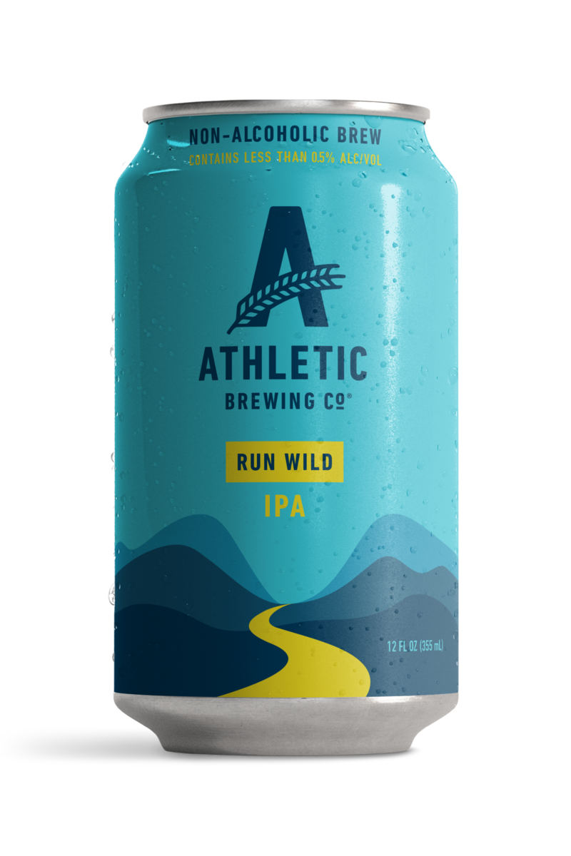 Athletic Brewing Company - Run Wild NA IPA 12oz Cans - 2x 6-Packs
