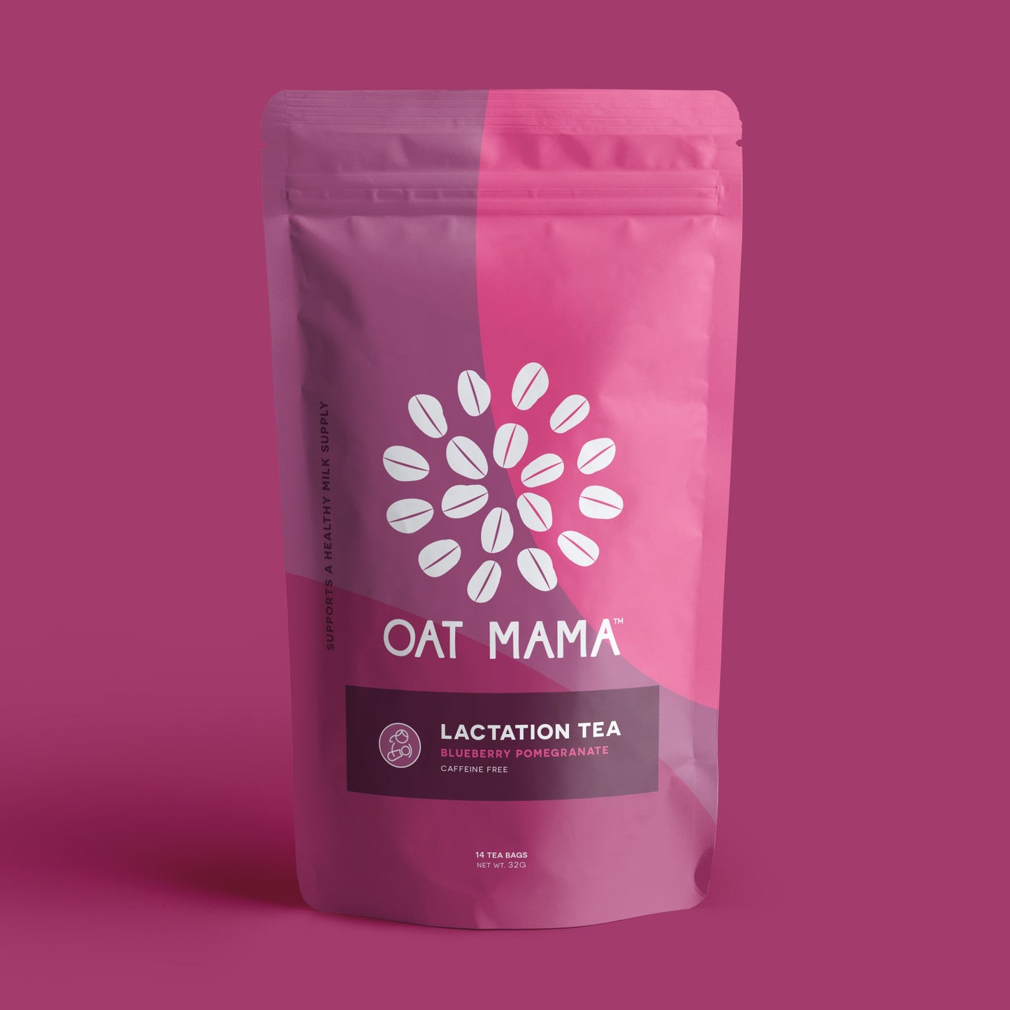 Oat Mama - Blueberry Pomegranate Lactation Tea