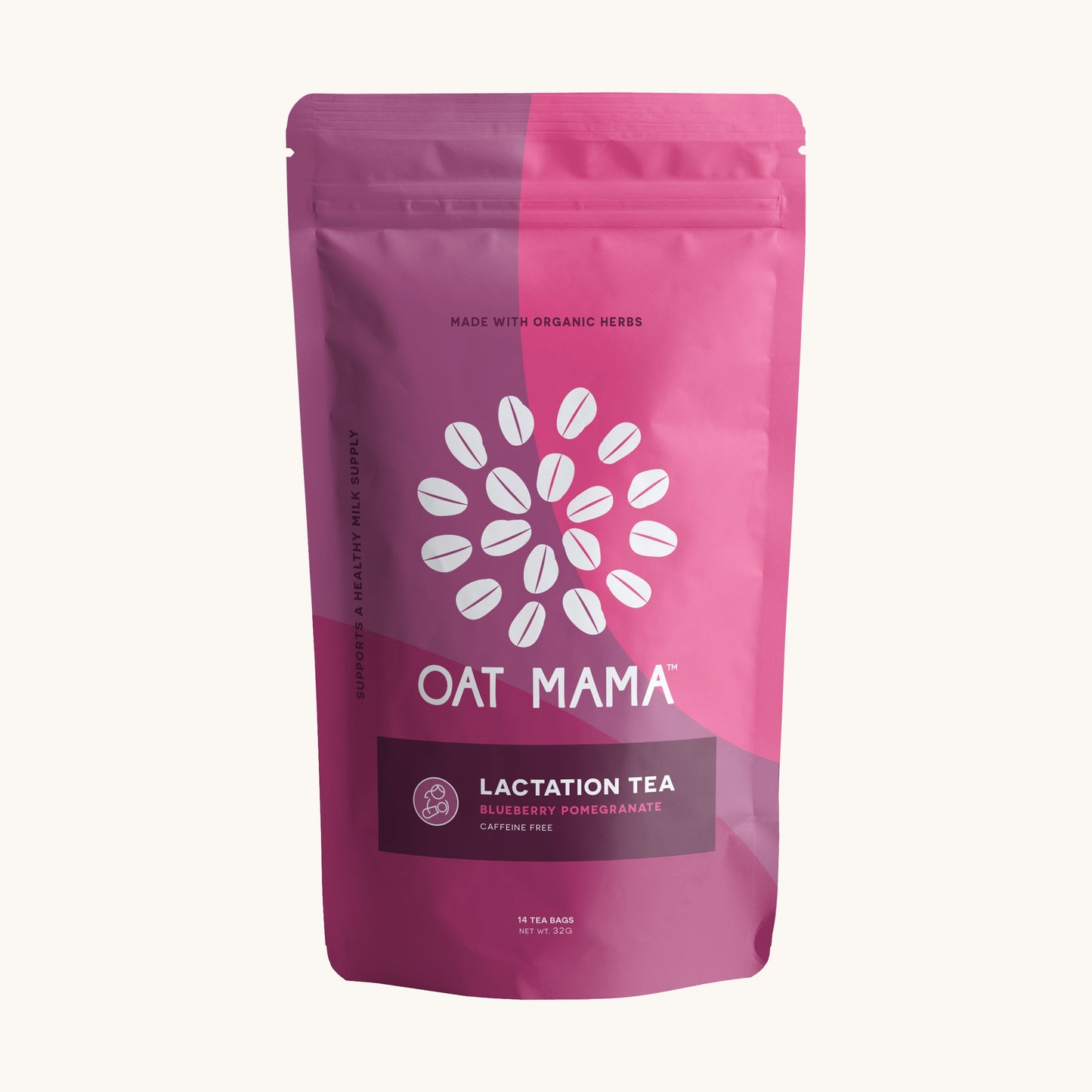 Oat Mama - Blueberry Pomegranate Lactation Tea