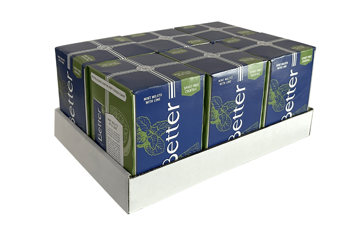 Better Than Booze - Mint Mojito With Lime Non Alcoholic Mocktail - 12 & 24-pack cans