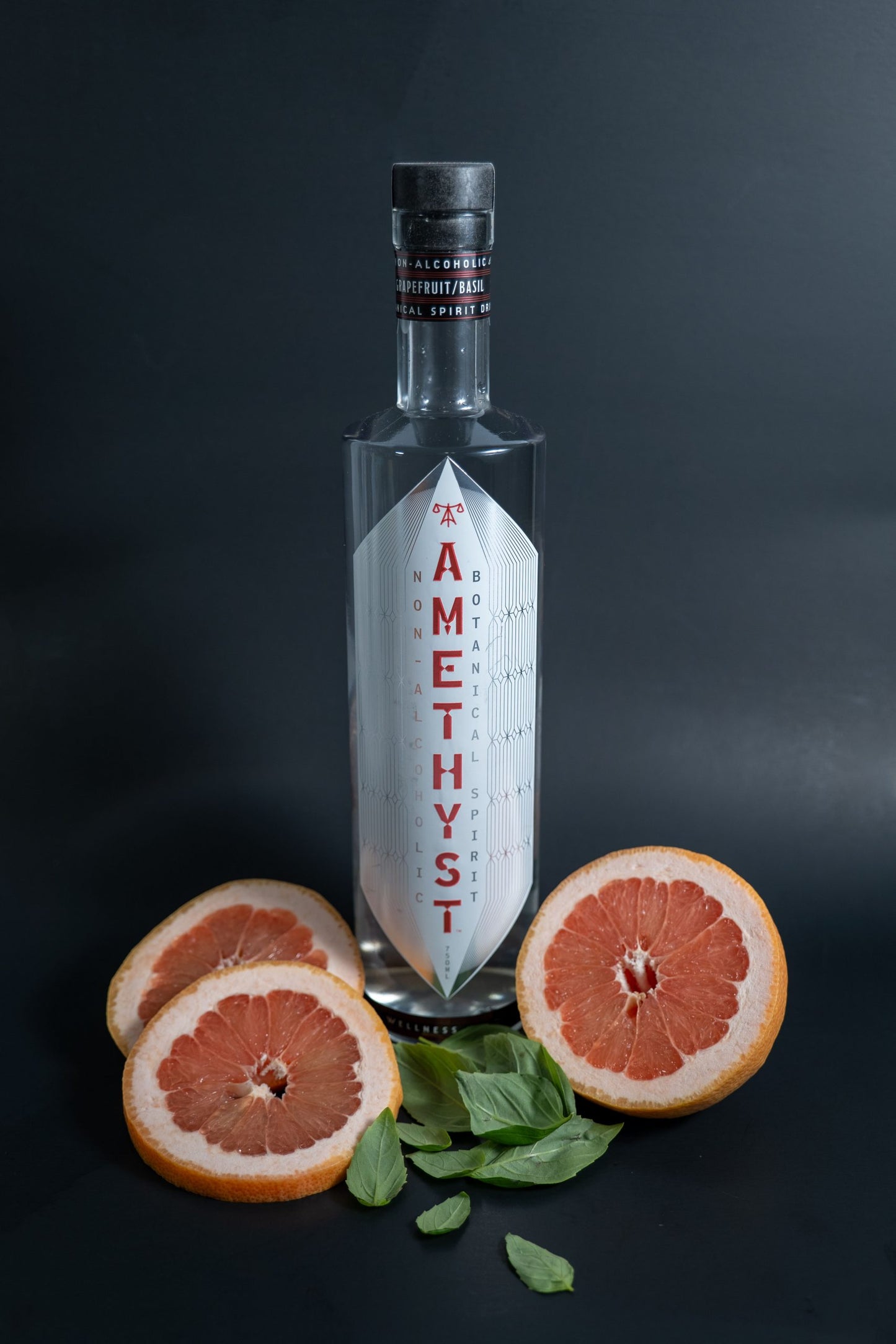 Amethyst - Botanical Spirit - Grapefruit Basil - 750 ml