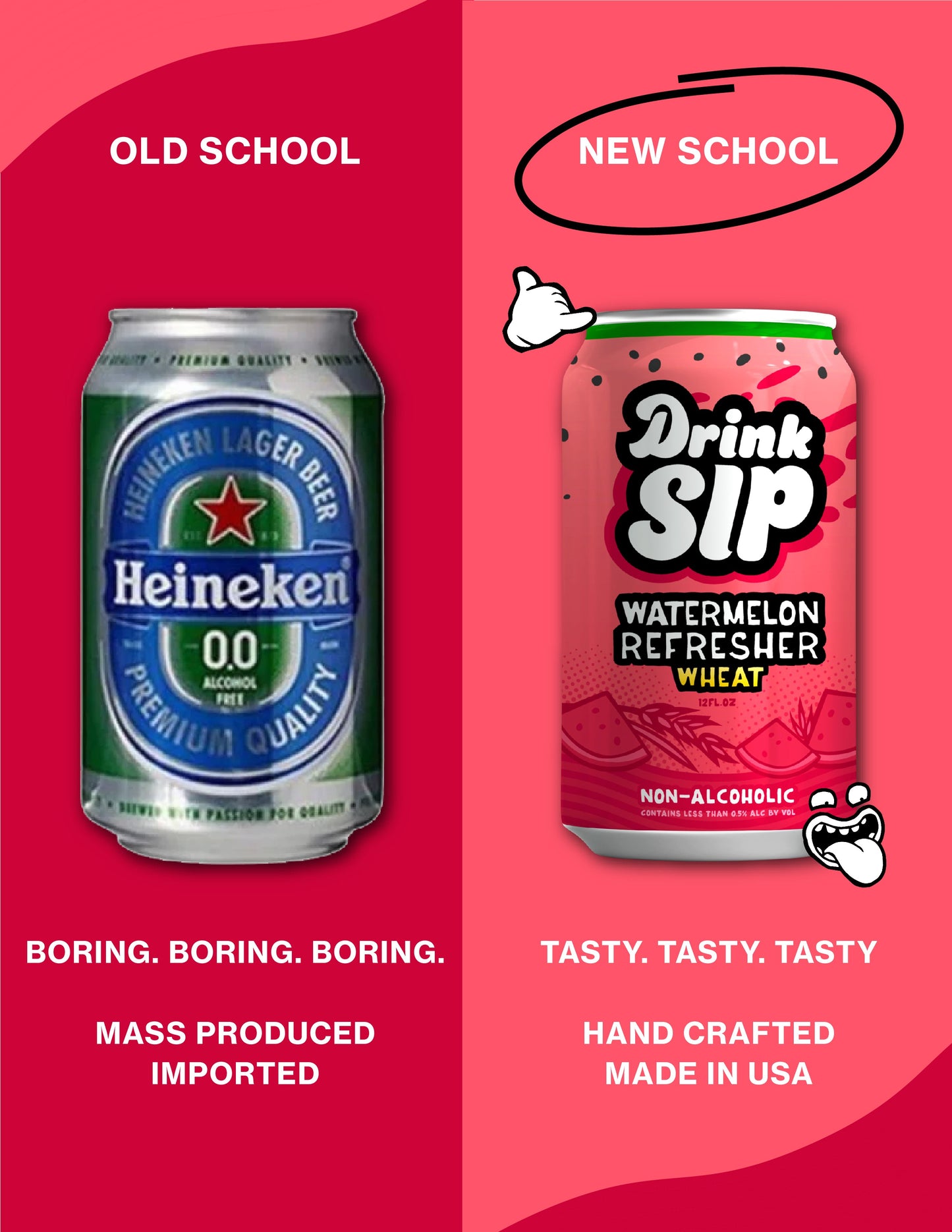 DrinkSip - Watermelon Refresher - 6 pack