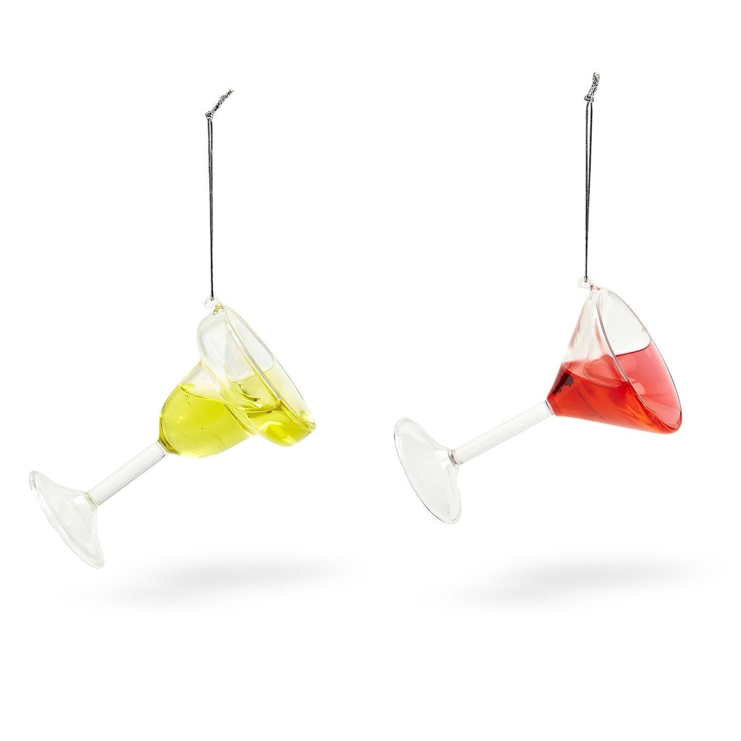 The Bullish Store - Hand-Crafted Glass Ornaments - Wine, Martini, or Margarita