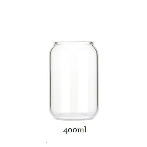 Faz - Can Shaped Transparent Glass Jar