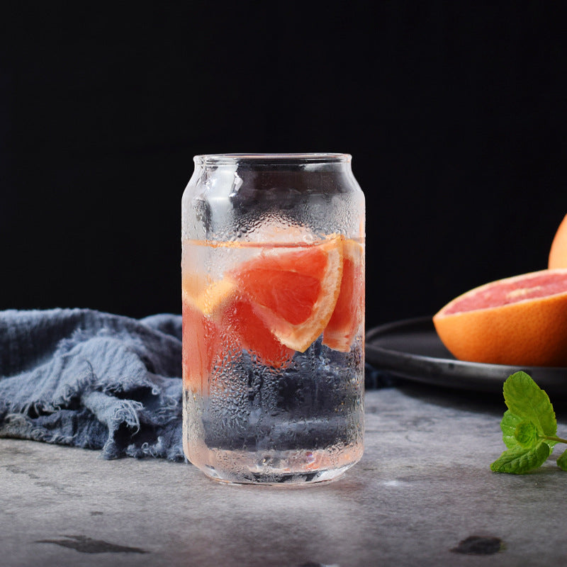 Faz - Can Shaped Transparent Glass Jar