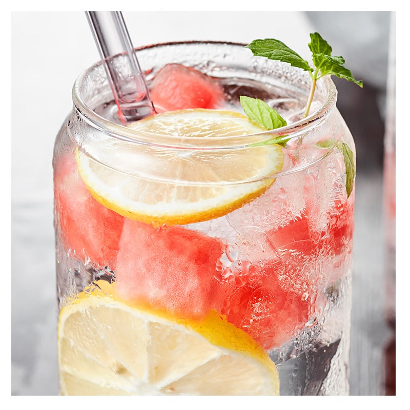 Faz - Can Shaped Transparent Glass Jar