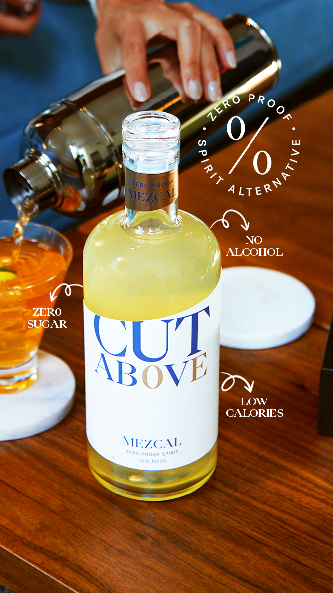 CUT ABOVE- Zero Proof Mezcal - 750ml