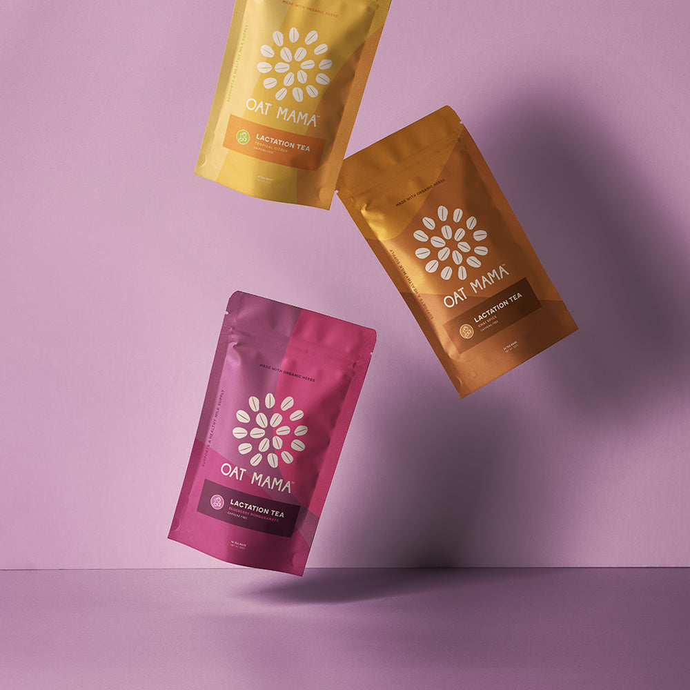 Oat Mama - Blueberry Pomegranate Lactation Tea