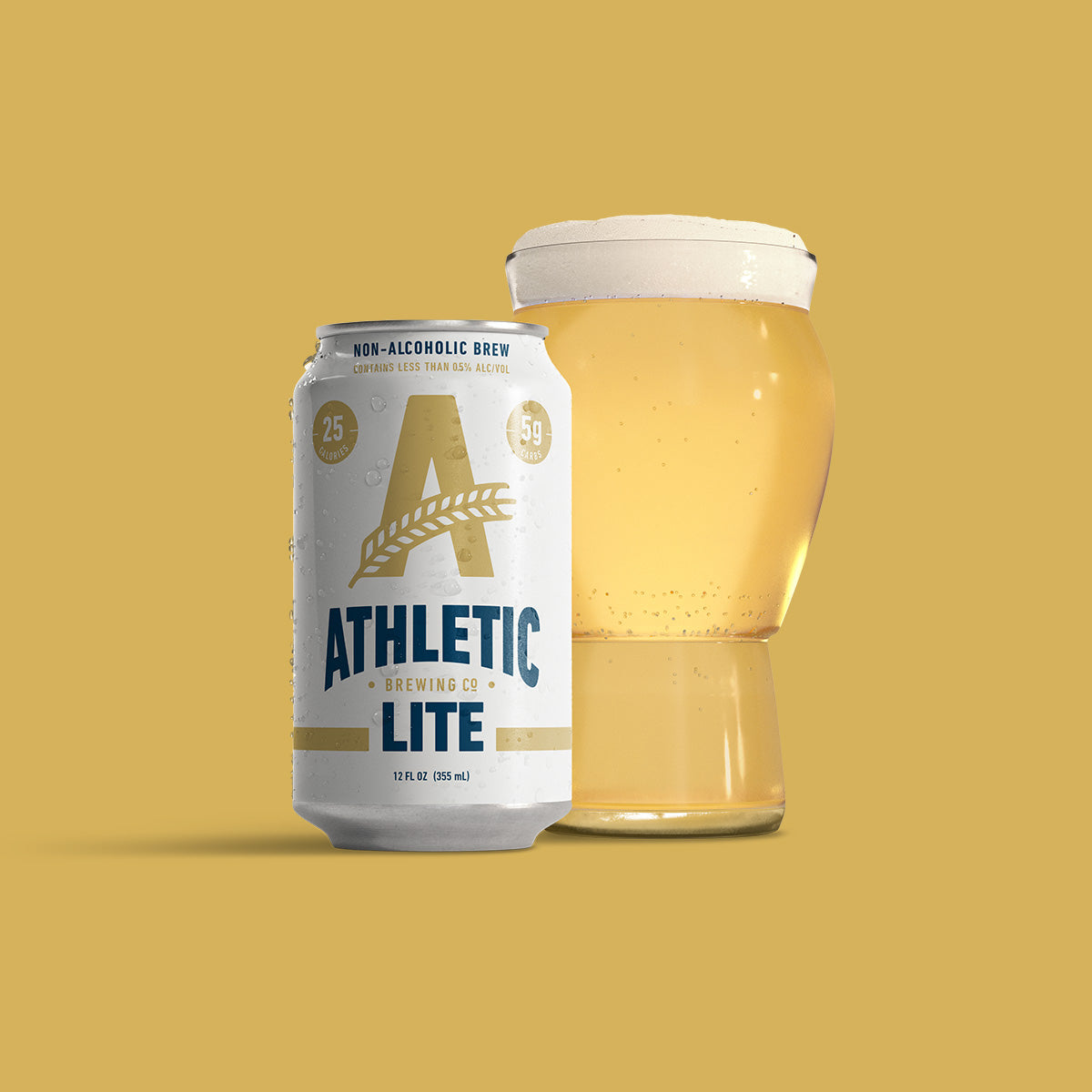 Athletic Brewing Company - Athletic Lite - NA Brew 12oz Cans - 2x 6-Packs
