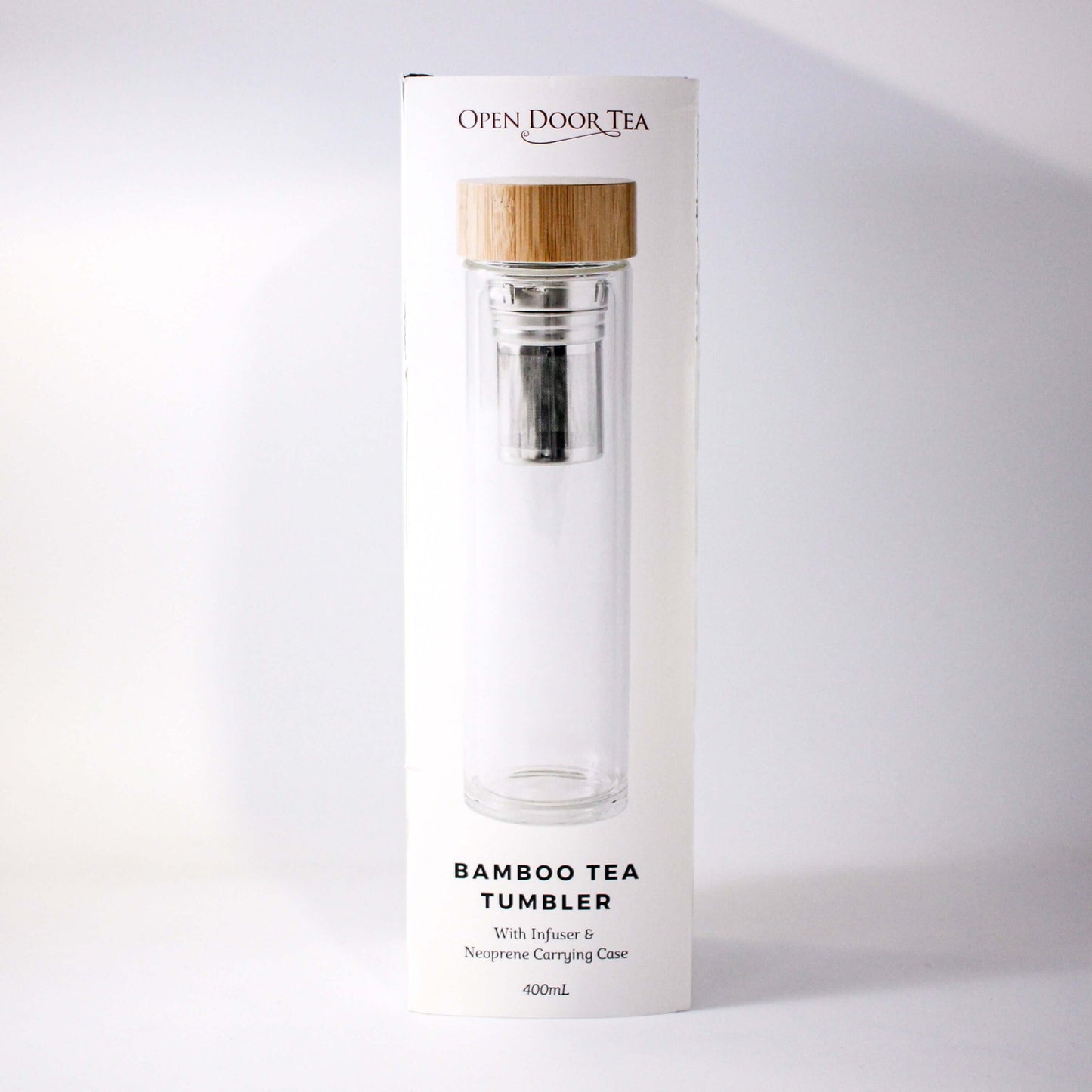 Open Door Tea - Bamboo Tea Tumbler