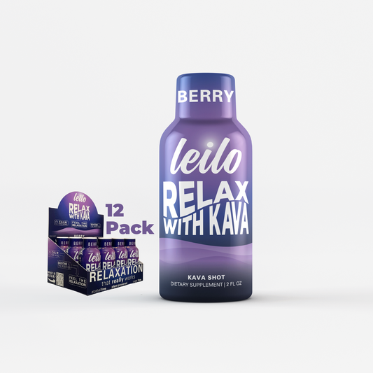 Leilo - Kava Relax Shot (12-Pack)