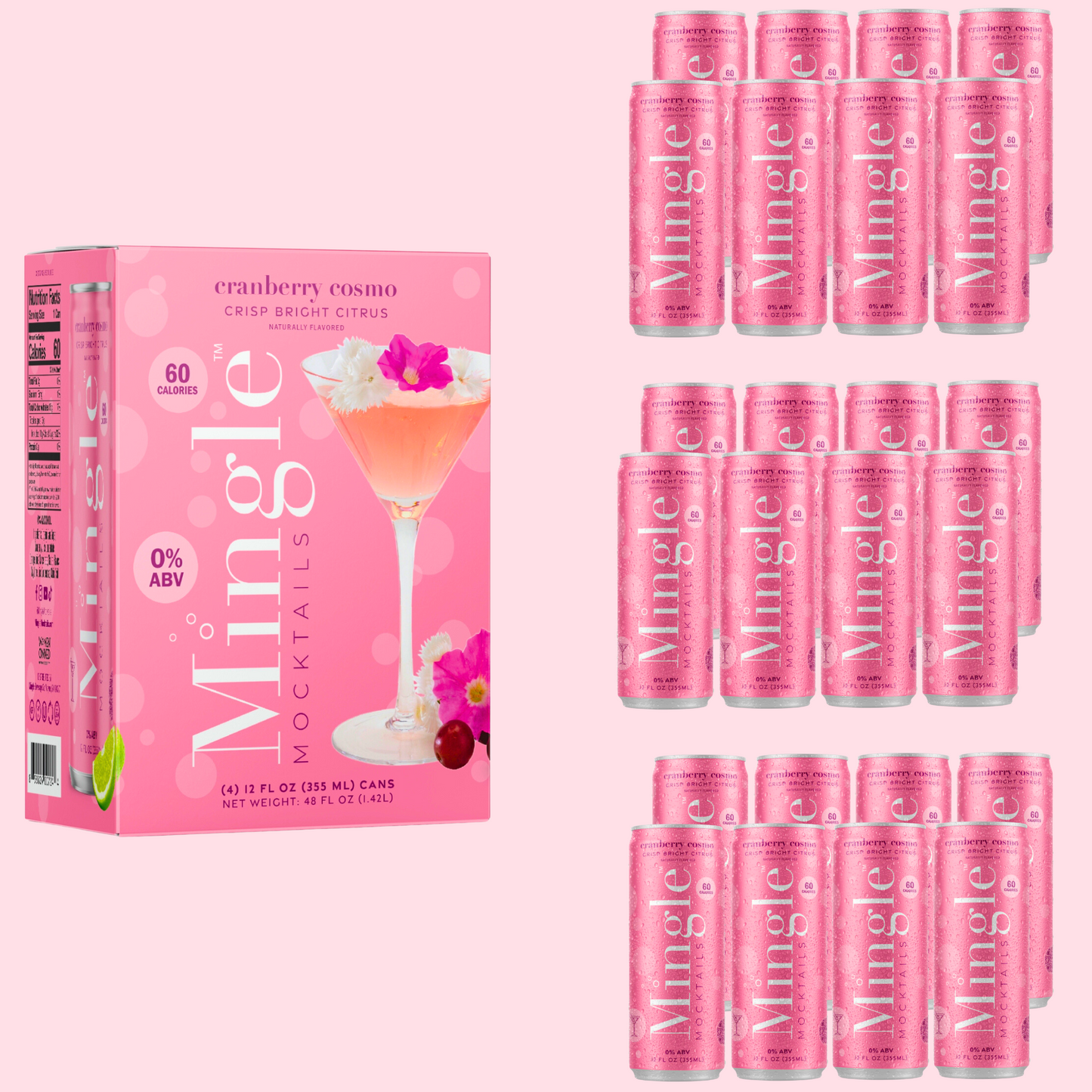 Mingle Mocktails - Cranberry Cosmo