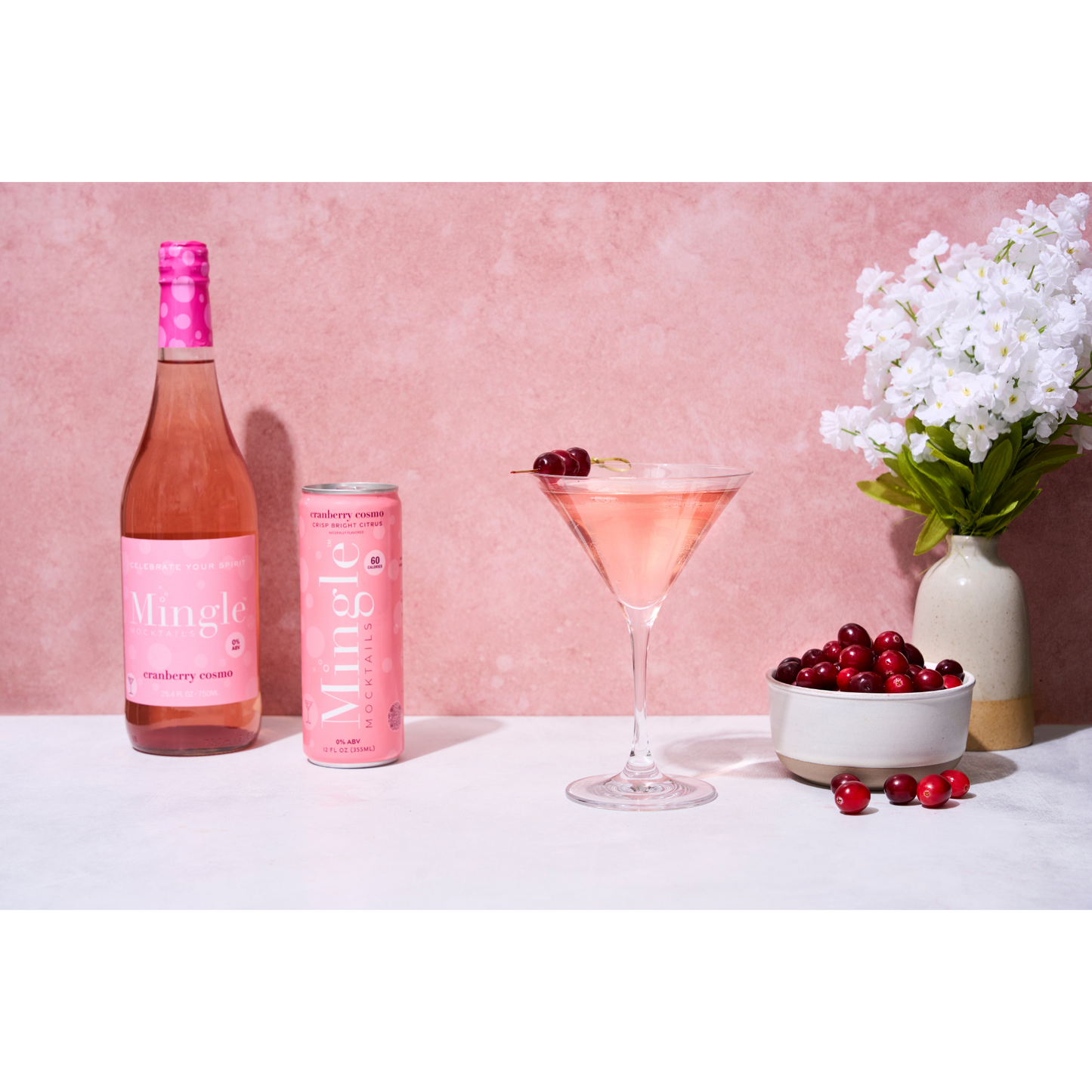 Mingle Mocktails - Cranberry Cosmo