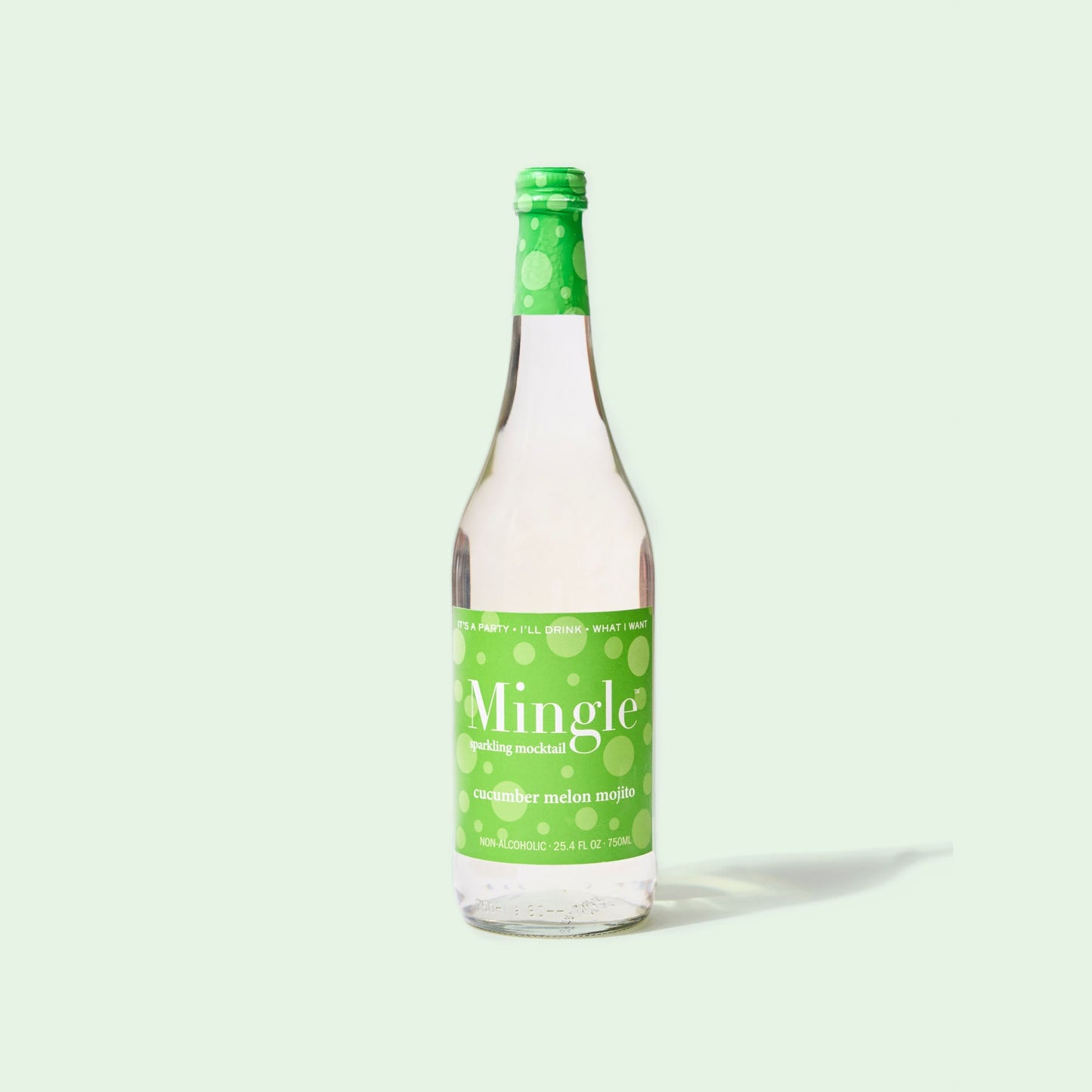 Mingle Mocktails - Cucumber Melon Mojito - 6/12/24 Cans