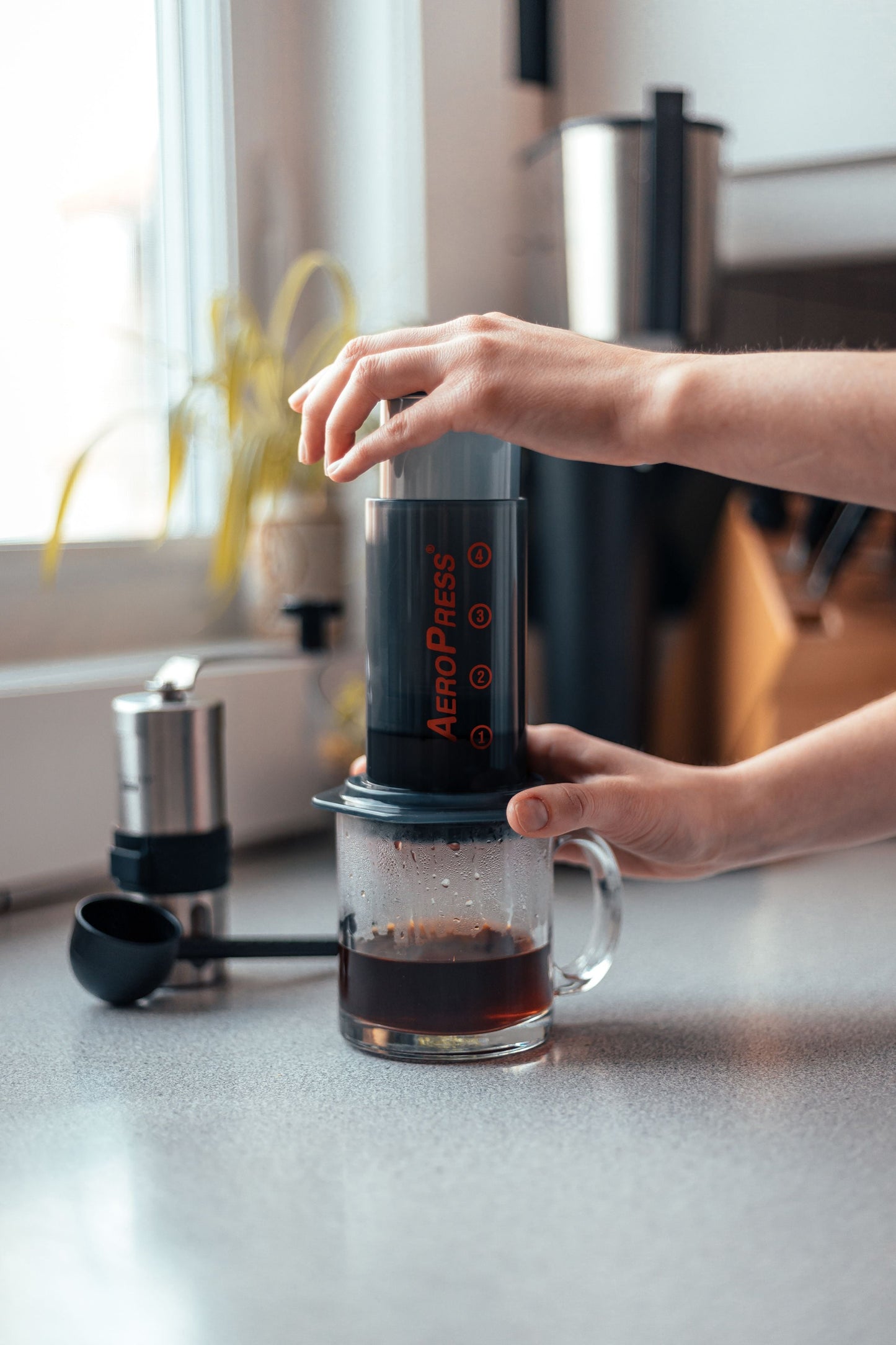 Bean & Bean Coffee Roasters - AeroPress Coffee Maker