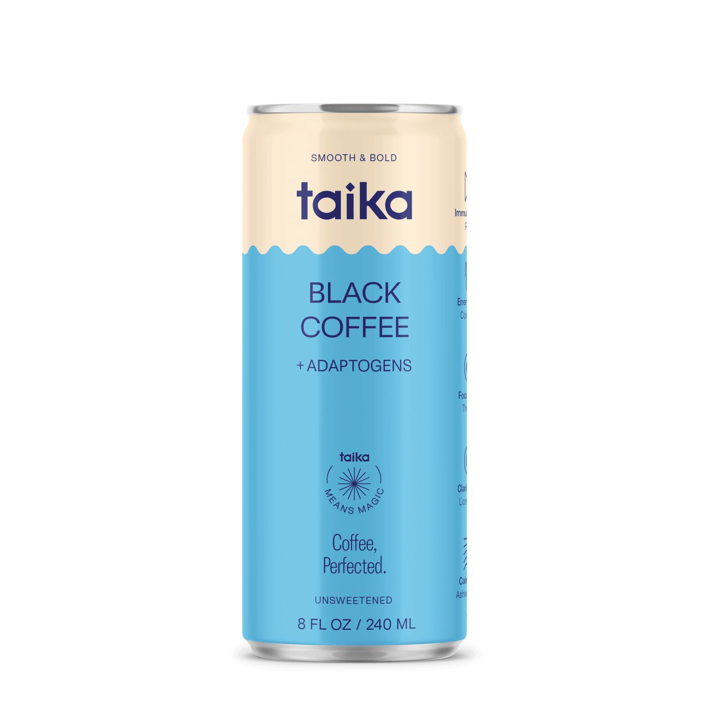 Taika - Black Coffee - 12-Pack - 8oz