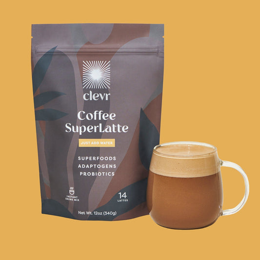 Clevr Blends - Coffee SuperLatte - 100% Organic & Plant-based
