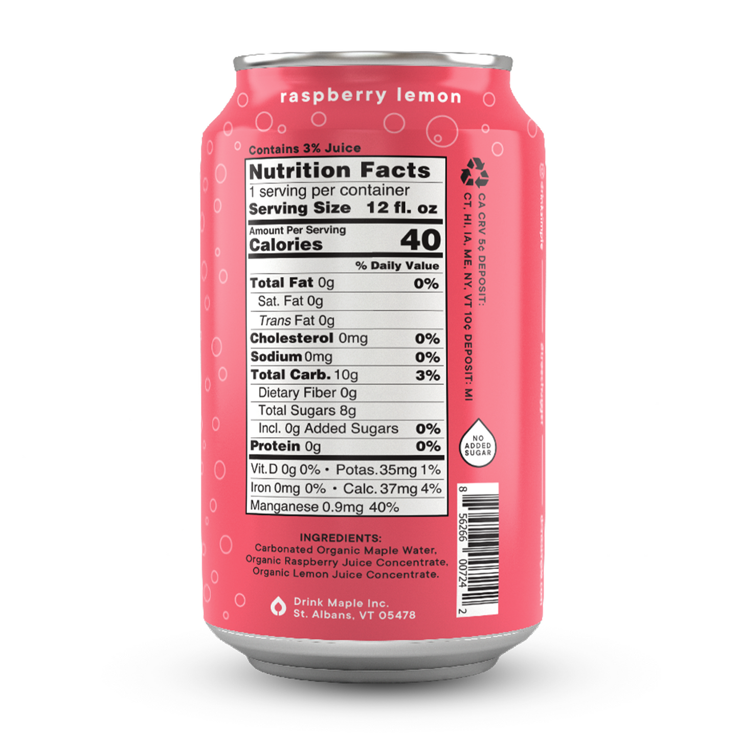 Drink Simple - Sparkling Maple Waters - Mixed 12 Pack