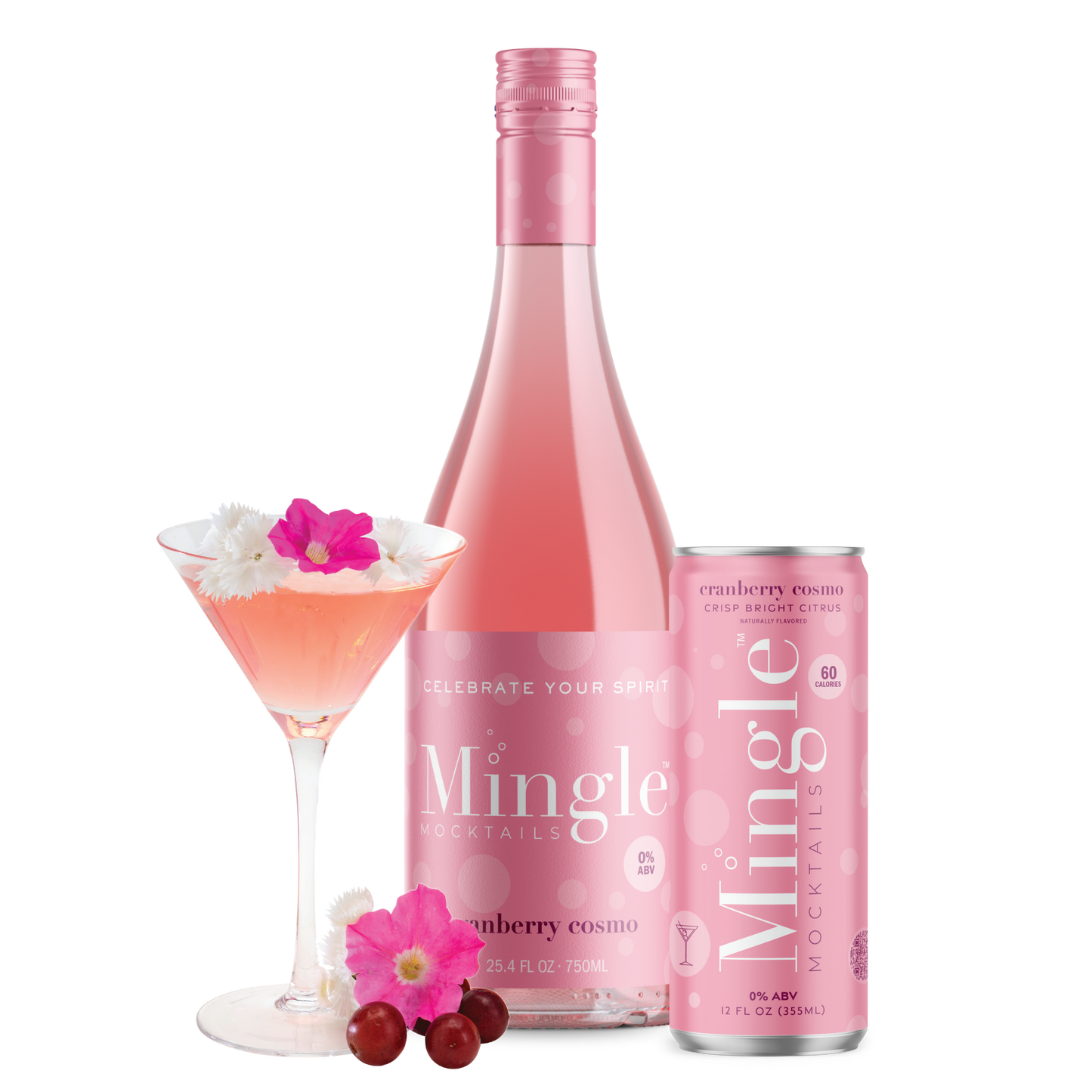 Mingle Mocktails - Cranberry Cosmo