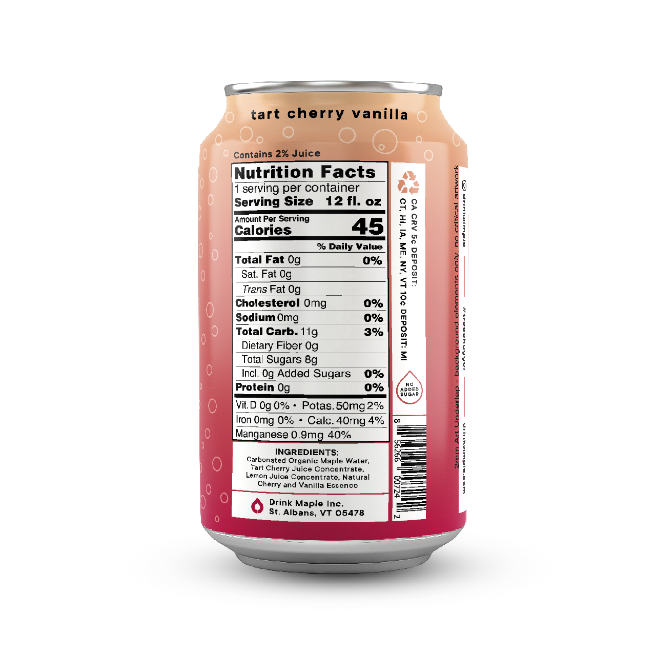 Drink Simple - Sparkling Maple Waters - Mixed 12 Pack