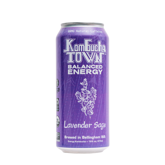 KombuchaTown - Lavender Sage 6 or 12 16oz cans