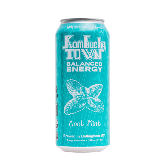 KombuchaTown - Cool Mint 6 or 12-pack, 16oz