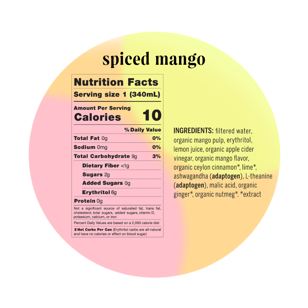 Moment | Drink Your Meditation - mixed variety pack - (24-340ml cans)