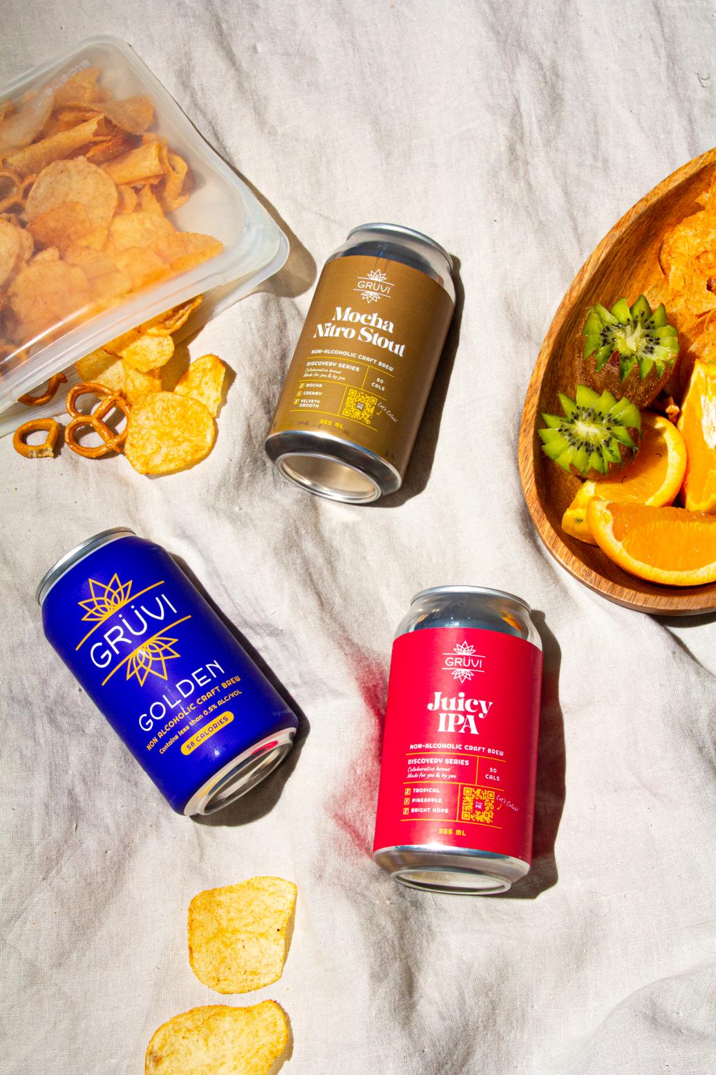 Grüvi - Non-Alcoholic - Variety Packs