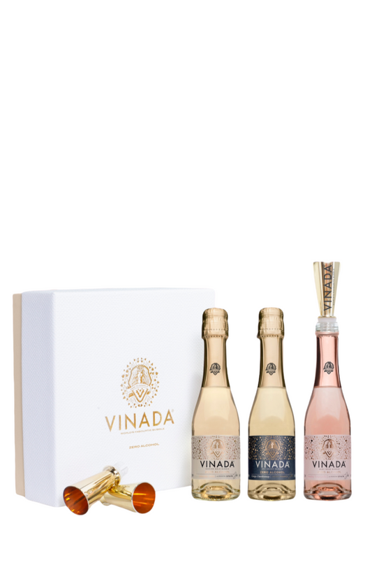 VINADA® - FULL EXPERIENCE GIFT BOX - 200ML Bottles (3) + 3 Sippers