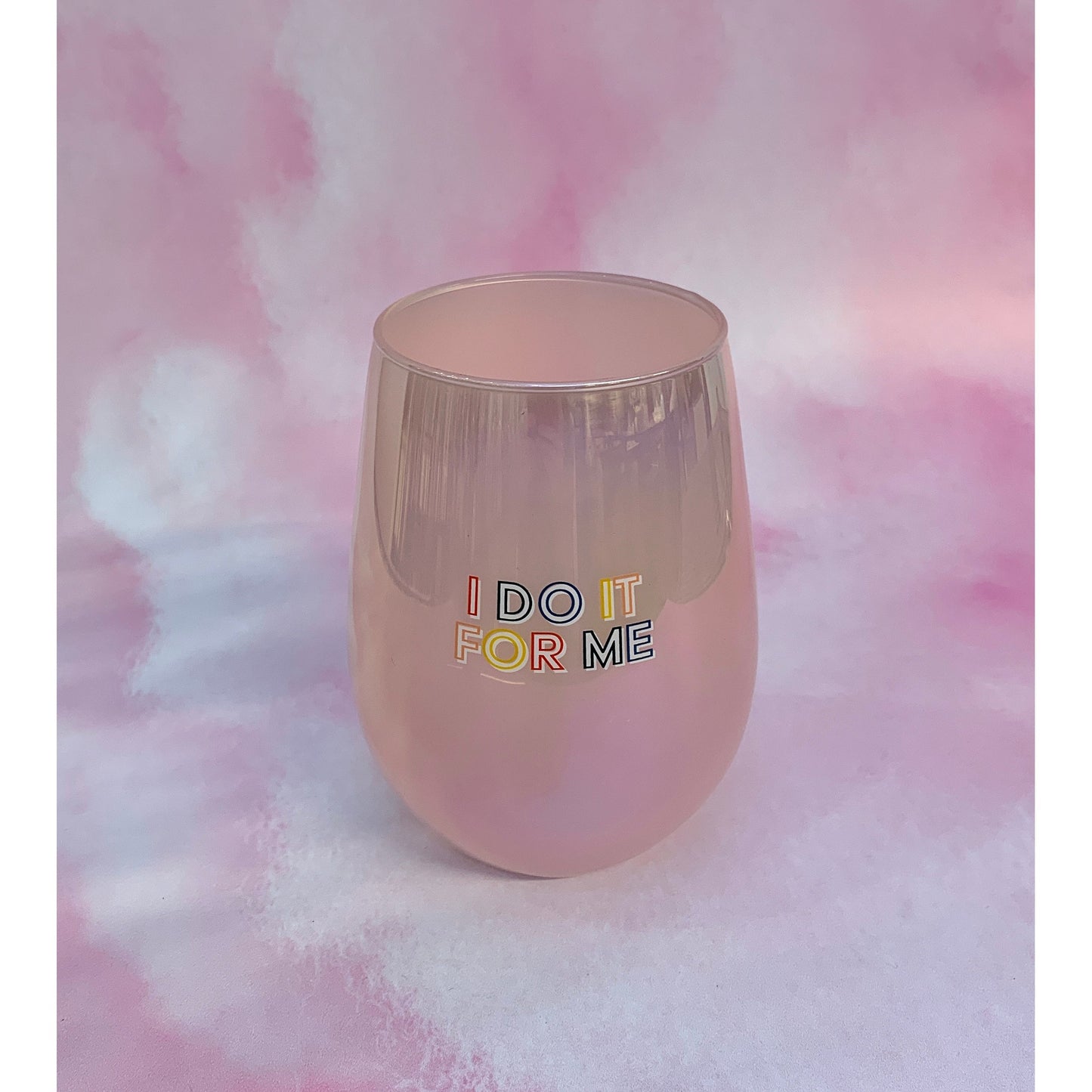 The Bullish Store - I Do It For Me Stemless Wine Glass - 20oz