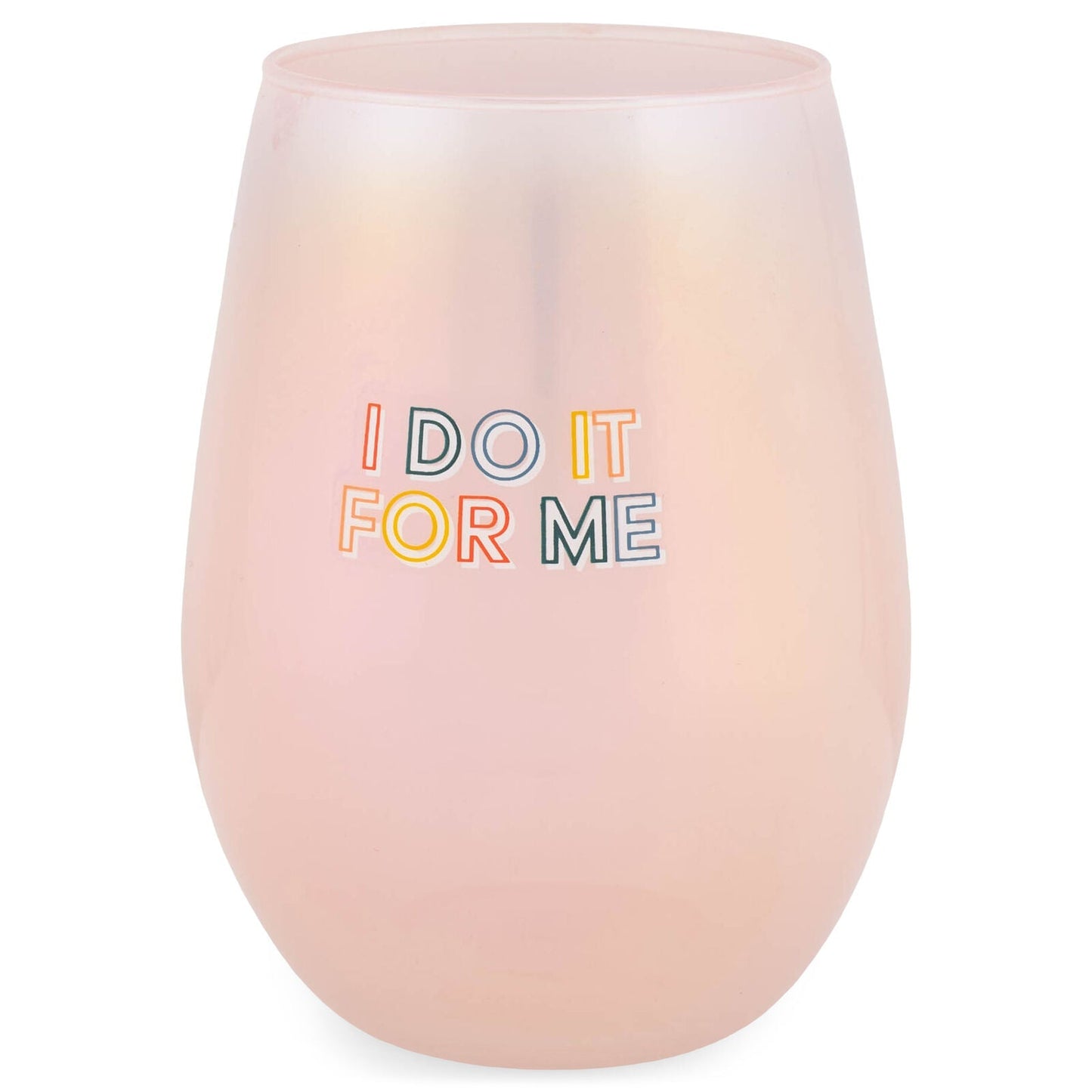 The Bullish Store - I Do It For Me Stemless Wine Glass - 20oz