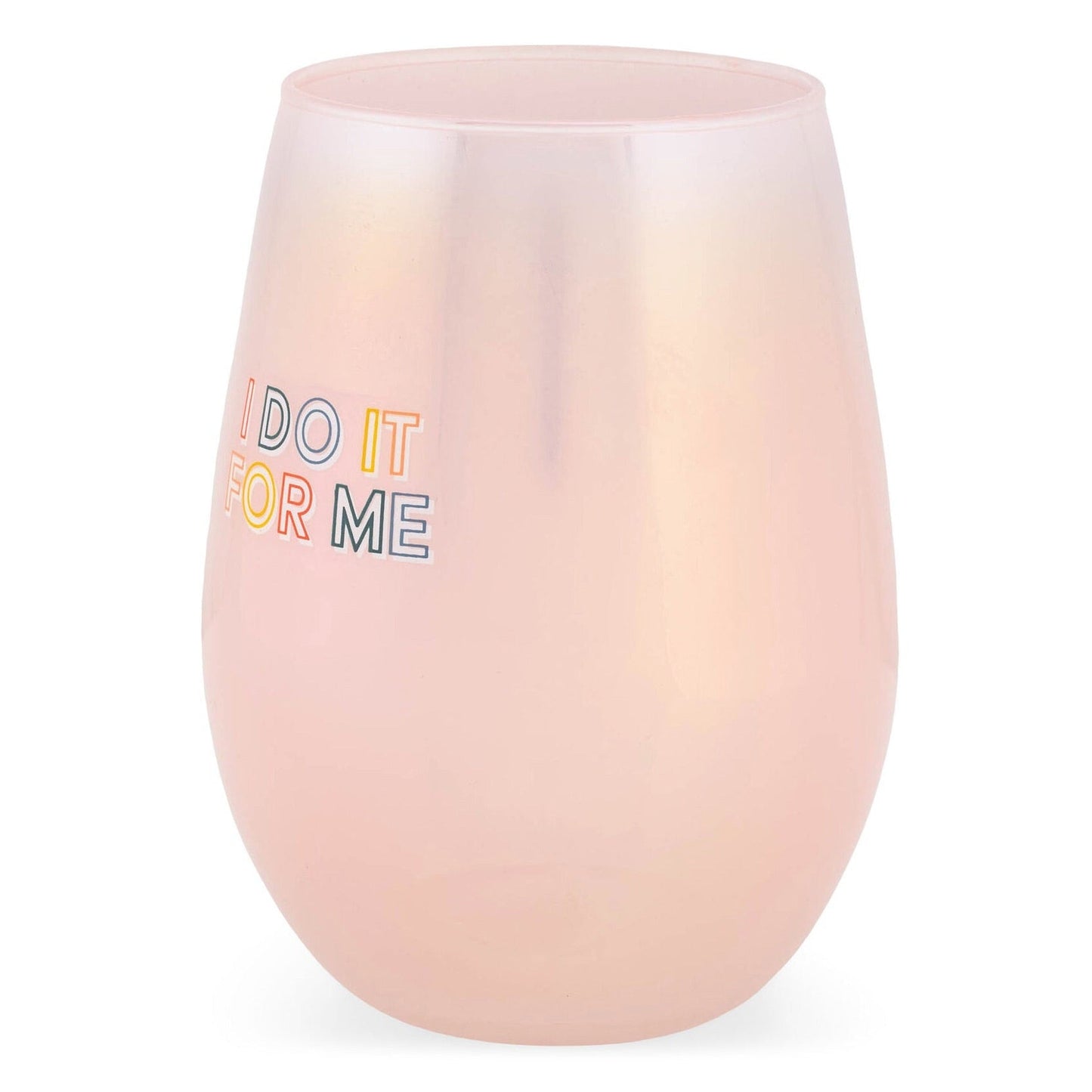 The Bullish Store - I Do It For Me Stemless Wine Glass - 20oz