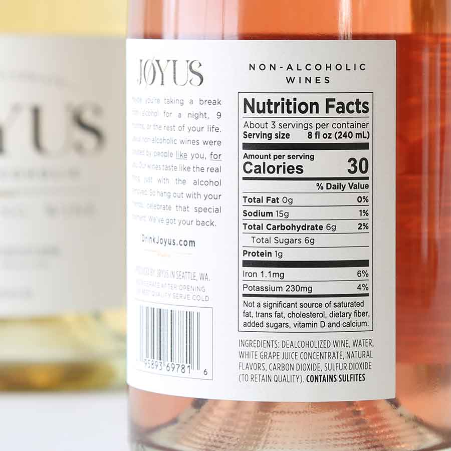 Jøyus - Non-Alcoholic Sparkling Dual Pack - 2 Bottles - 750ml