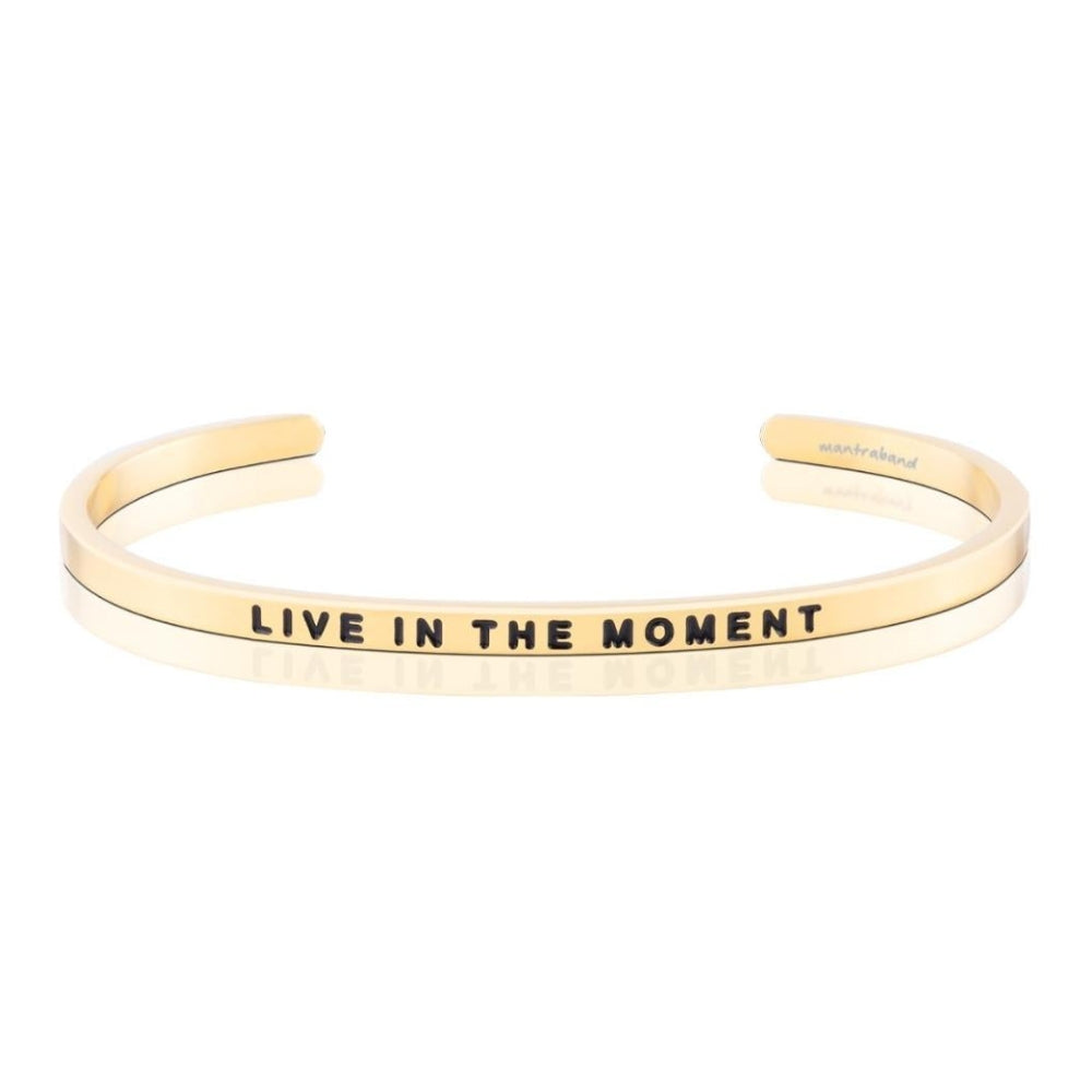 Live in the Moment by MantraBand® Bracelets