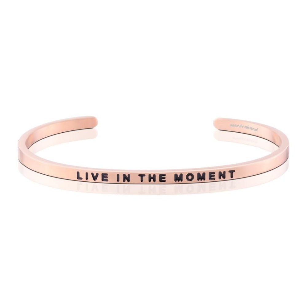 Live in the Moment by MantraBand® Bracelets