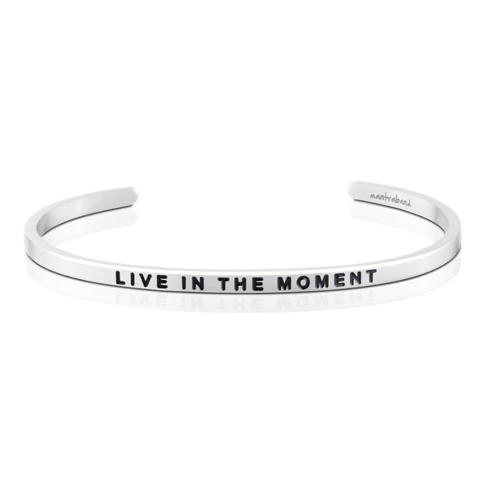 Live in the Moment by MantraBand® Bracelets
