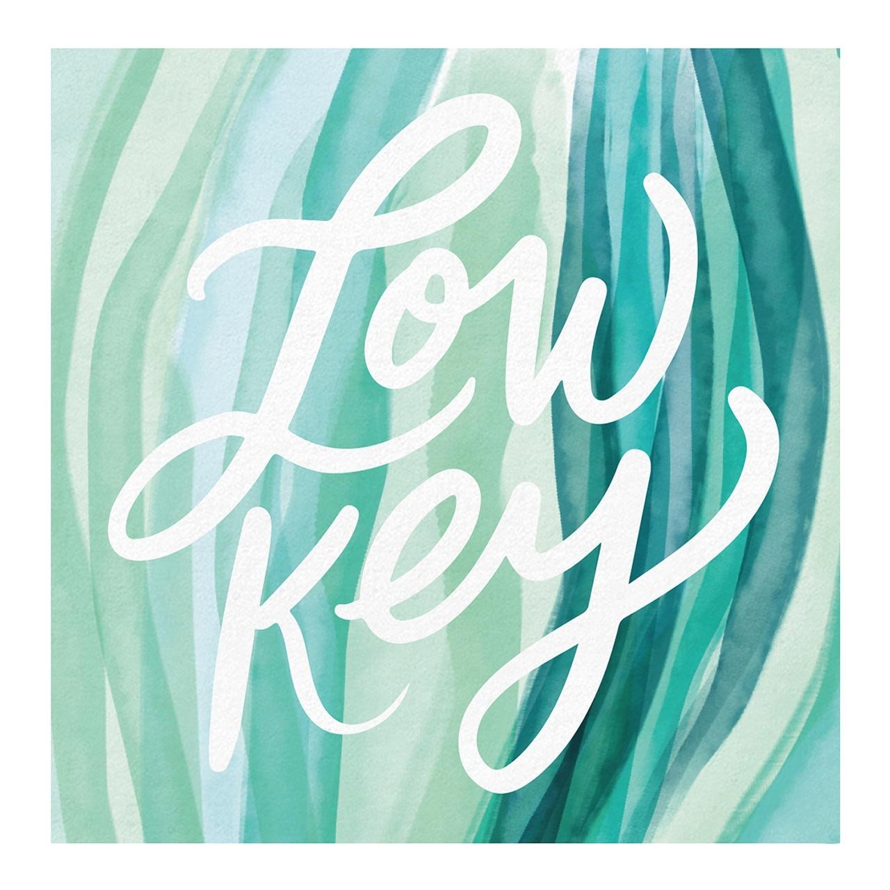 Low Key Party/Beverage/Cocktail Napkins | 5" Square by The Bullish Store
