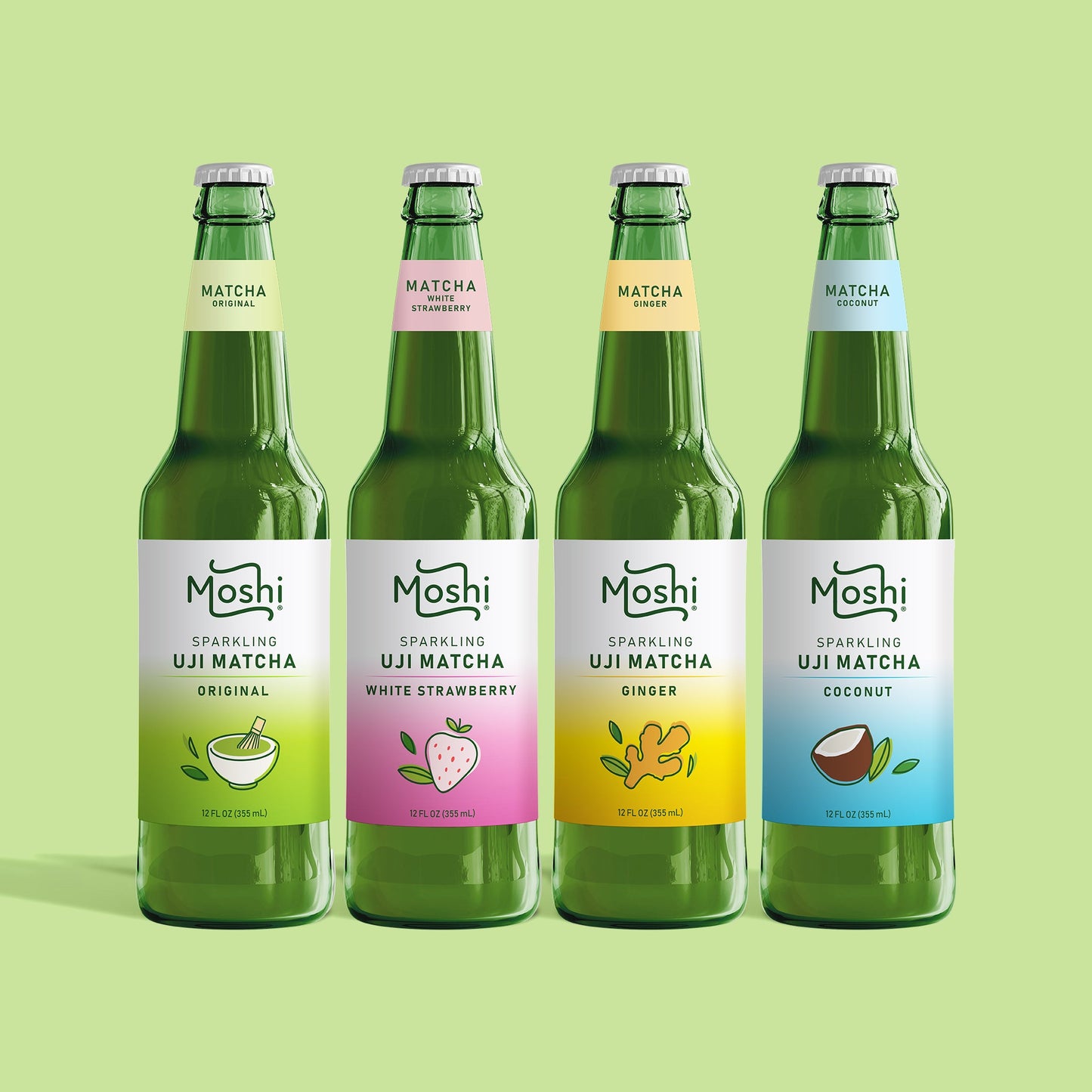 Moshi - UJI MATCHA SAMPLER - 12 & 24 PACKS