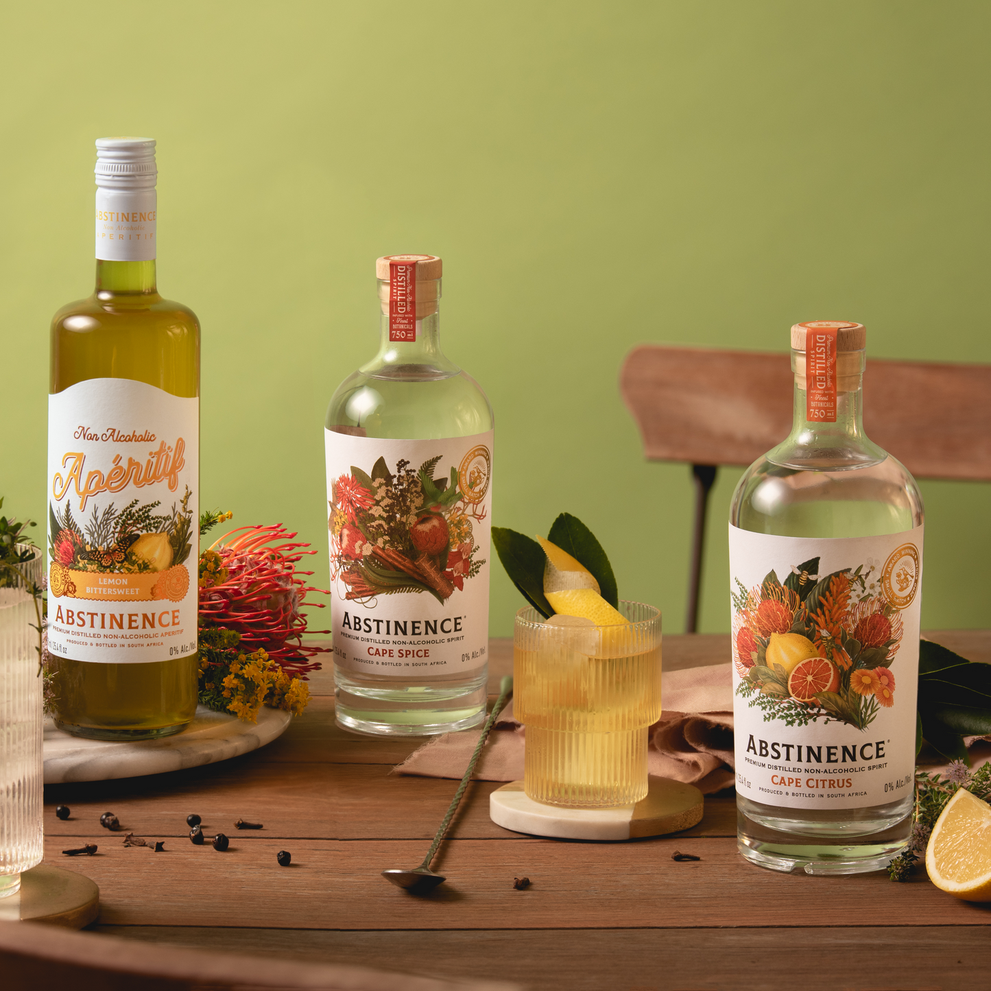 Abstinence Spirits - Mixologist Bundle - Alcohol Free