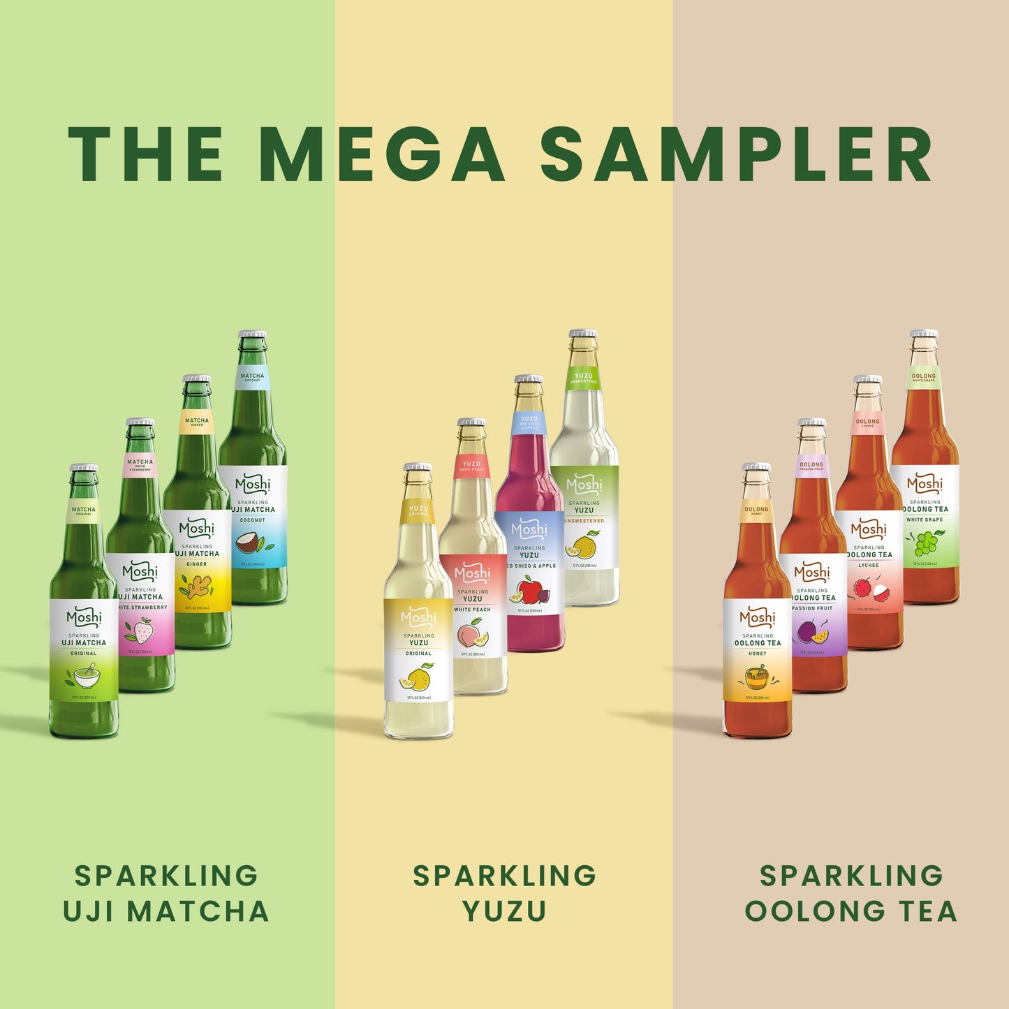 Moshi - THE MOSHI MEGA SAMPLER - 12 & 24 Packs