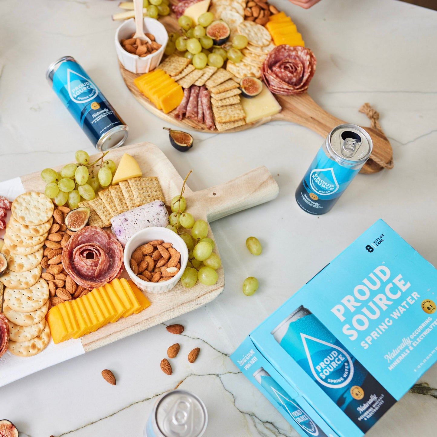 PROUD SOURCE WATER - Alkaline Spring Water Cans - 12oz