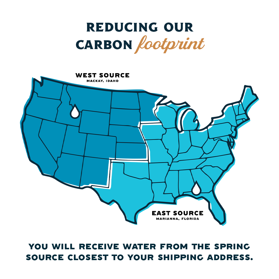 PROUD SOURCE WATER - Sparkling Spring Water 16 or 25oz