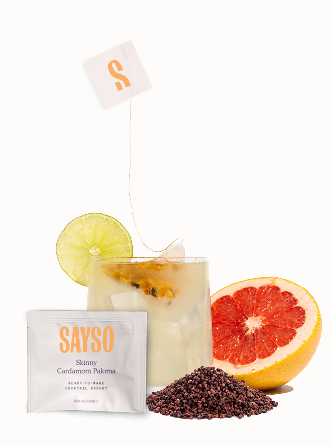 SAYSO - Skinny Cardamom Paloma (8 ct)