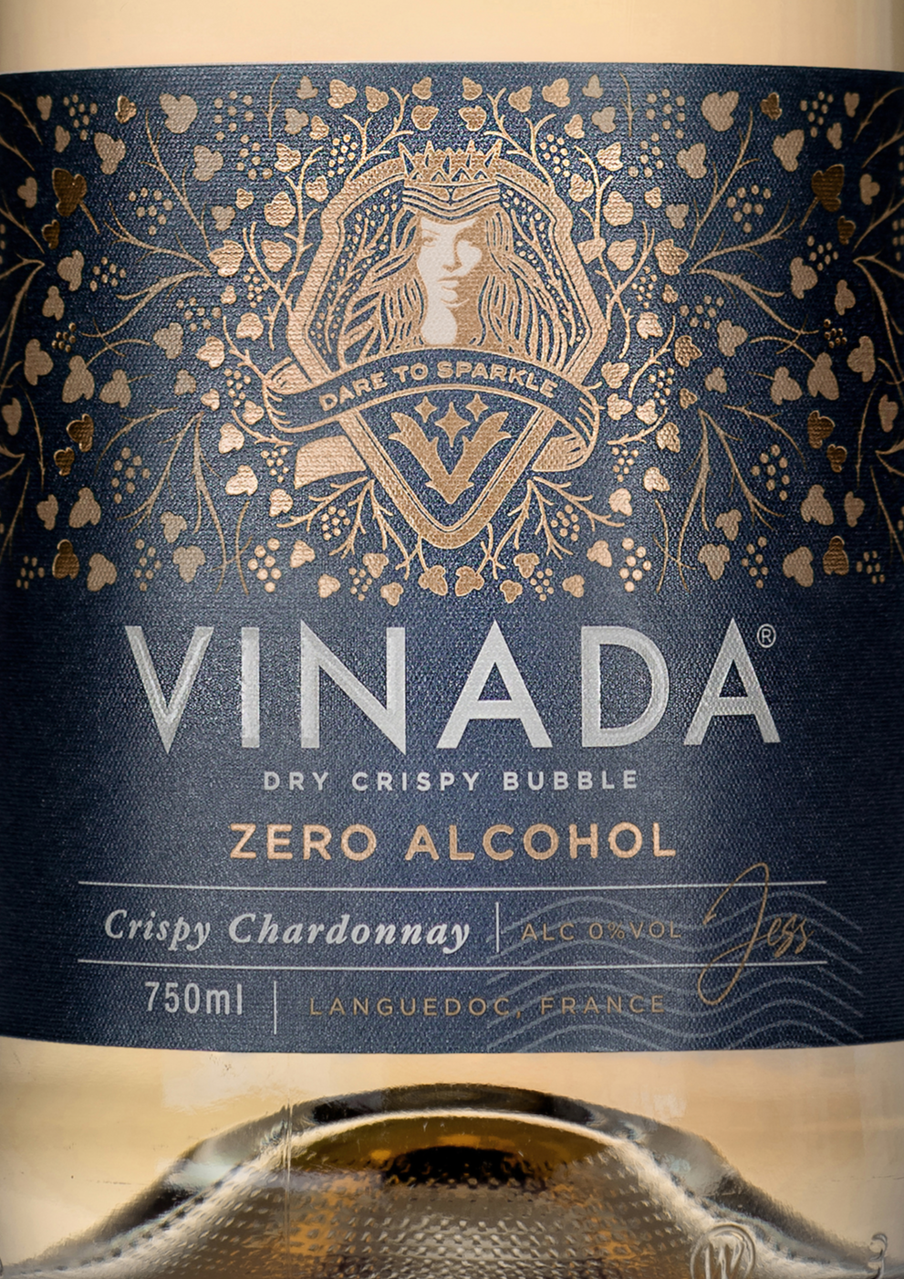VINADA® - CRISPY CHARDONNAY (0%) 750 ML - 1,3,6,12 Bottles