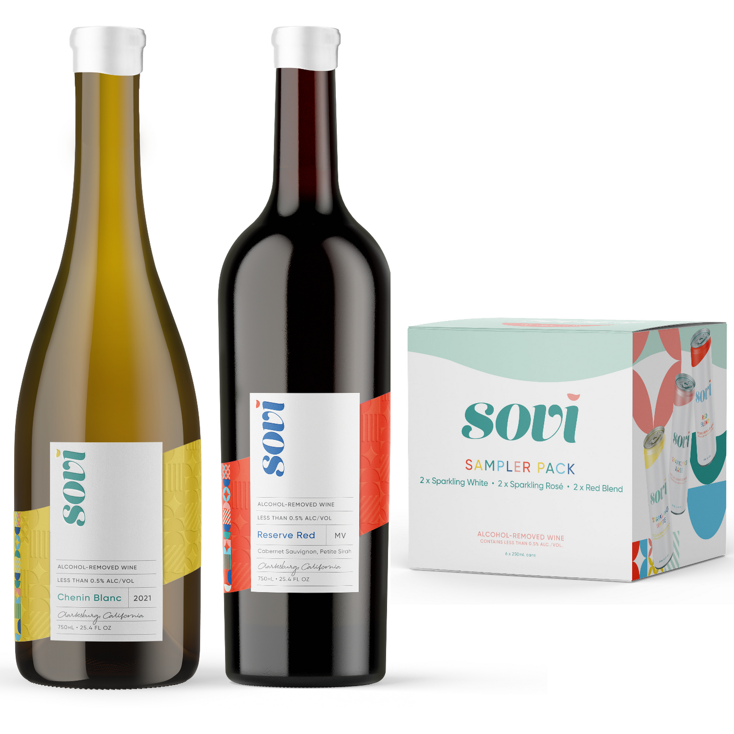Sovi - Taste of Sovi - Mixed Pack - 2 bottles, 6 RTD cans combo