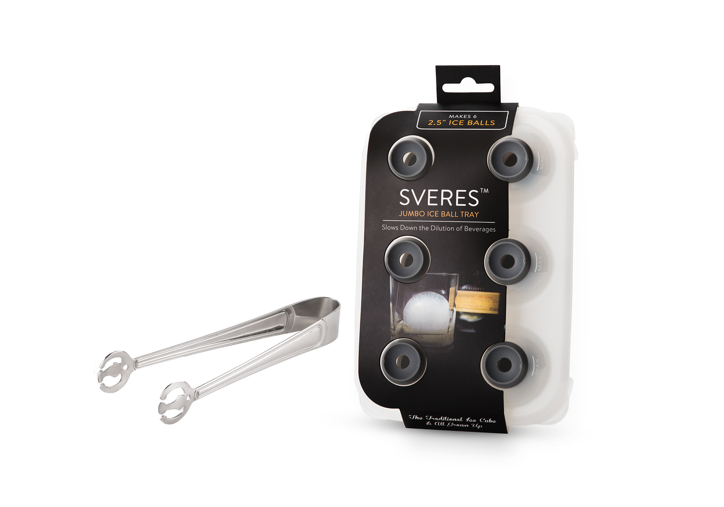 Sveres Jumbo Ice Ball Tray by The Whiskey Ball