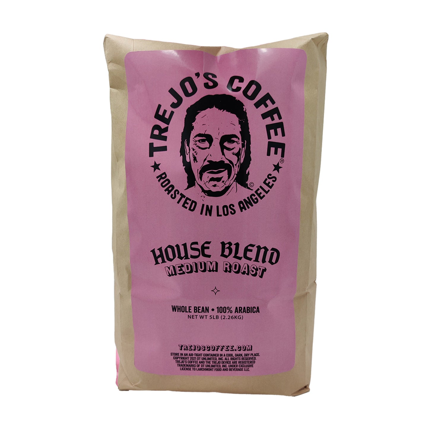 Trejo's Tacos - House Blend Whole Bean Coffee - Medium Roast - 12oz or 5lb