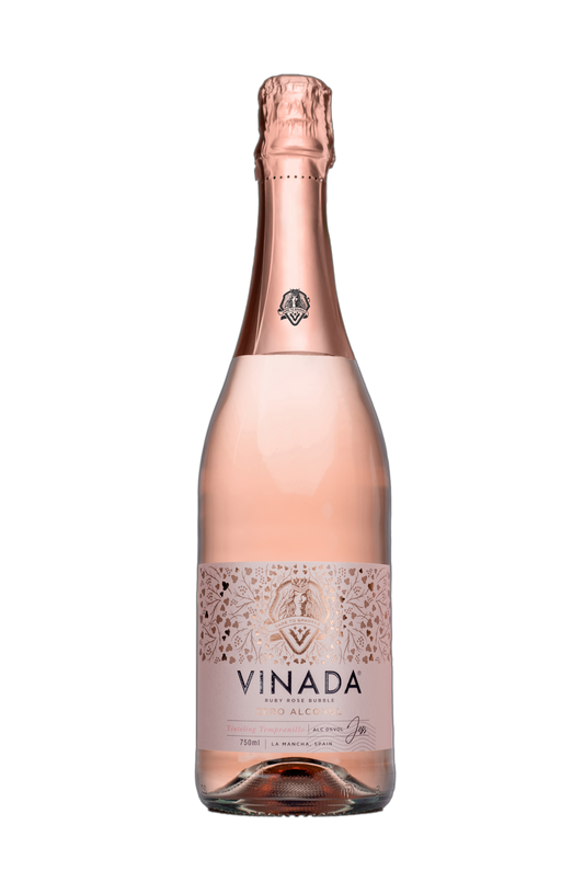 VINADA® - TINTELING TEMPRANILLO ROSÉ (0%) 750 ML - 1,3,6,12 Bottles